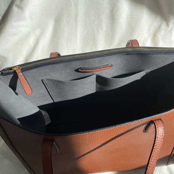 Banana Republic Structured Leather Tote - Picture 4 of 8